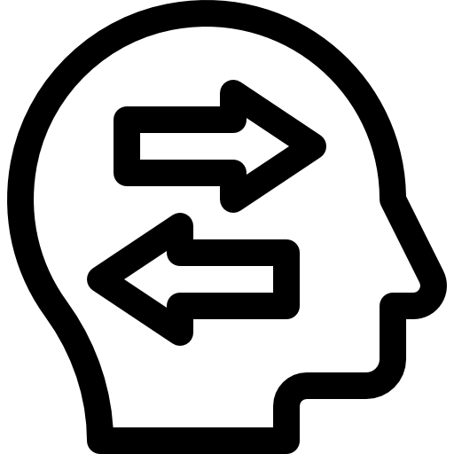 confuso Basic Rounded Lineal Ícone