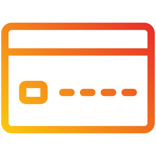 kreditkarte Generic Gradient icon