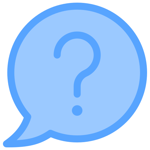 Question Generic Blue icon