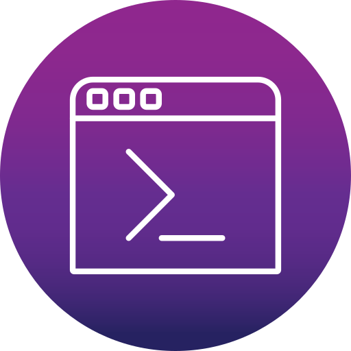 Coding Generic Flat Gradient icon