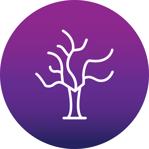 Dry tree Generic Flat Gradient icon