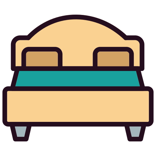 doppelbett Generic Outline Color icon