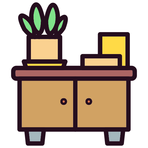 Cabinet Generic Outline Color icon