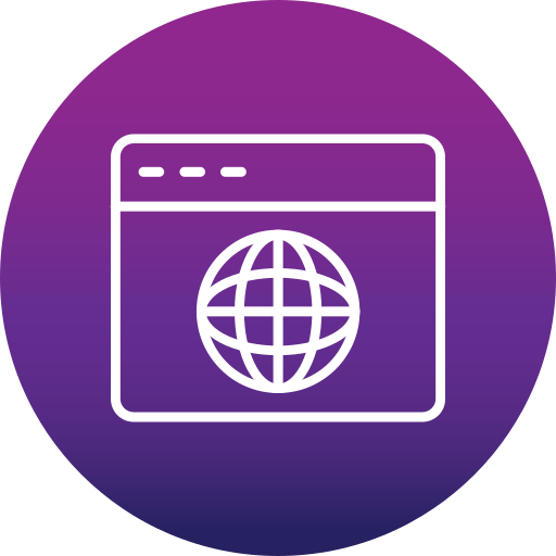 navegador web Generic Flat Gradient icono