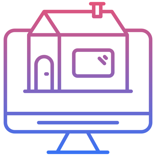 immobilier Generic Gradient Icône