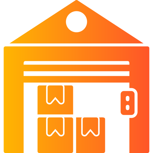 Warehouse Generic Flat Gradient icon