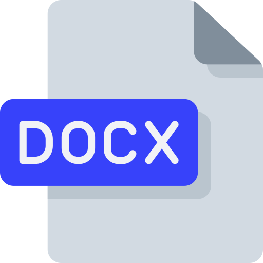 docx Generic Flat Icône