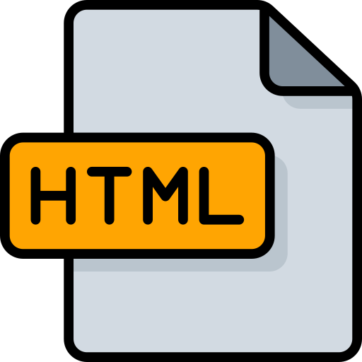 html Generic Outline Color icono