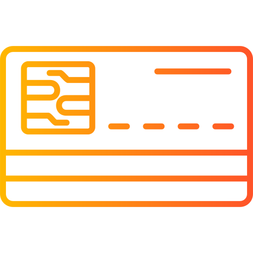 smartcard Generic Gradient icoon