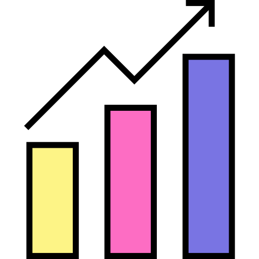 ligne graphique Generic Outline Color Icône
