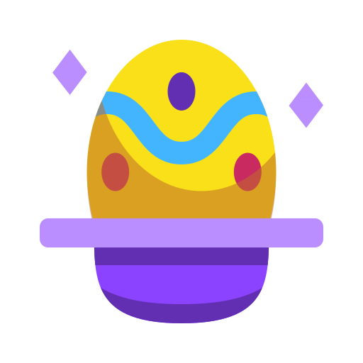 Easter egg Generic Flat icon