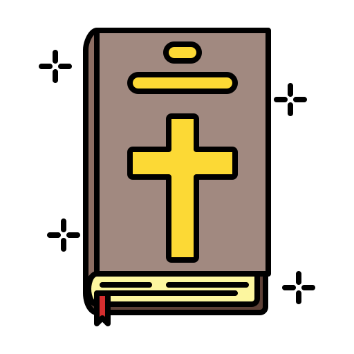 bibbia Generic Outline Color icona