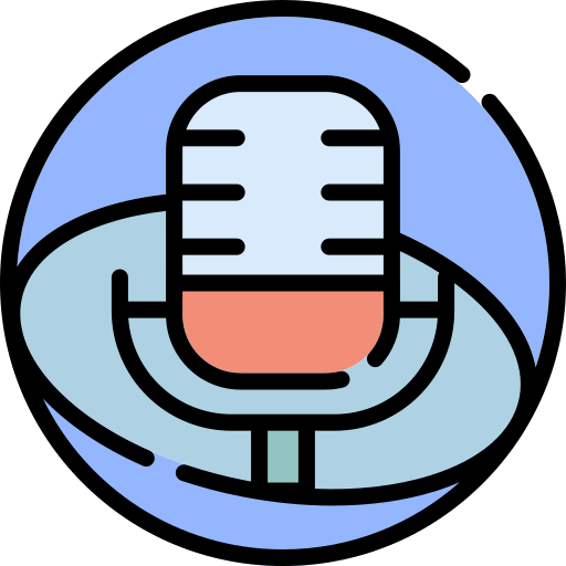 Podcast Generic Outline Color icon