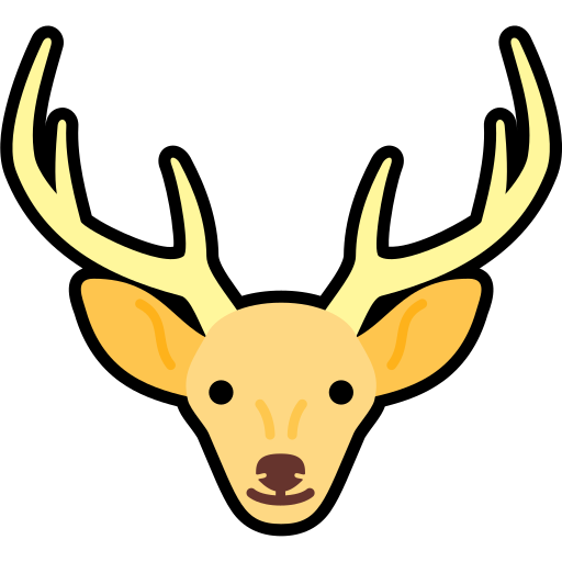 Deer Generic Outline Color icon