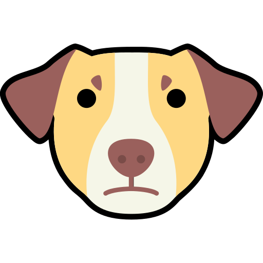 Собака Generic Outline Color иконка