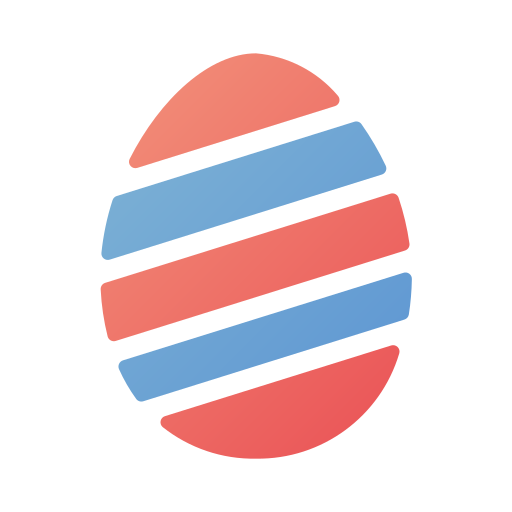 el huevo de pascua Generic Flat Gradient icono