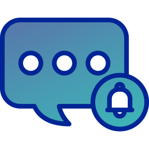 Chat Generic Lineal Color Gradient icon