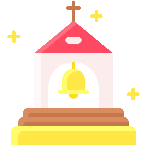 Церковный колокол Generic Flat иконка
