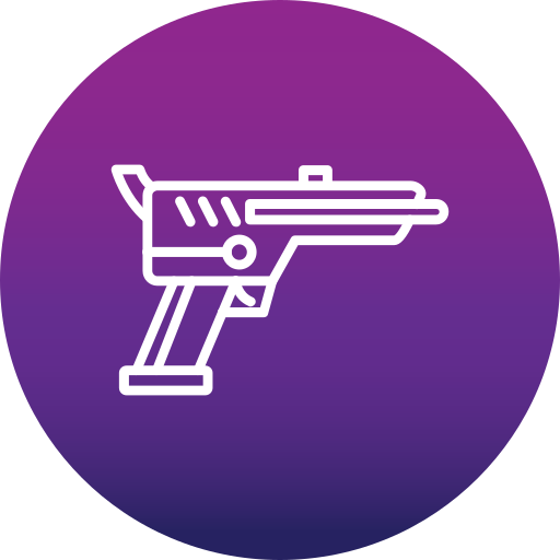 Revolver Generic Flat Gradient icon