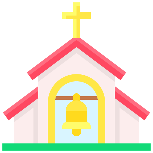 dzwon kościelny Generic Flat ikona