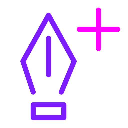 ペン Generic Outline Color icon