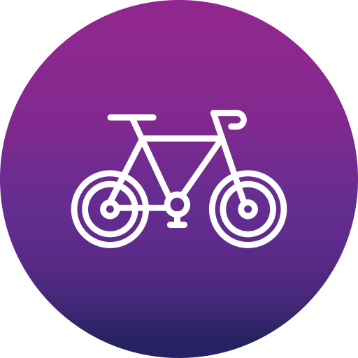 fiets Generic Flat Gradient icoon