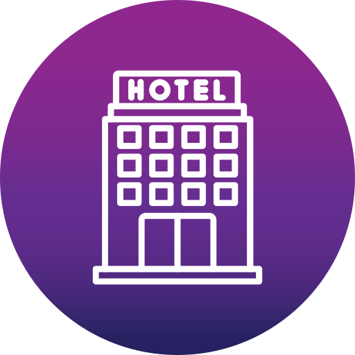 hotel Generic Flat Gradient icoon