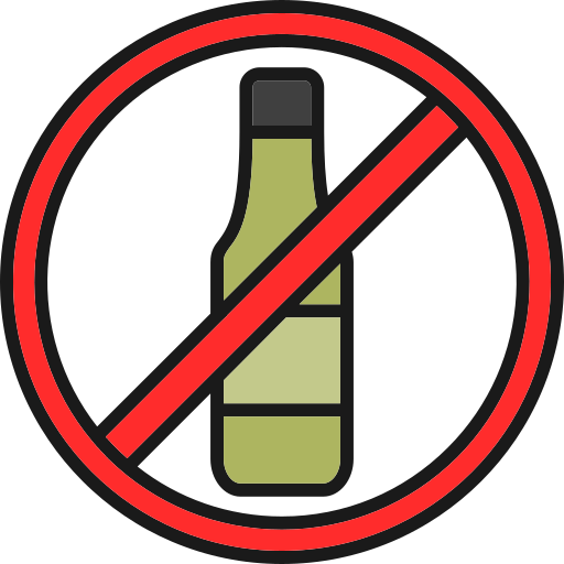 No alcohol Generic Outline Color icon