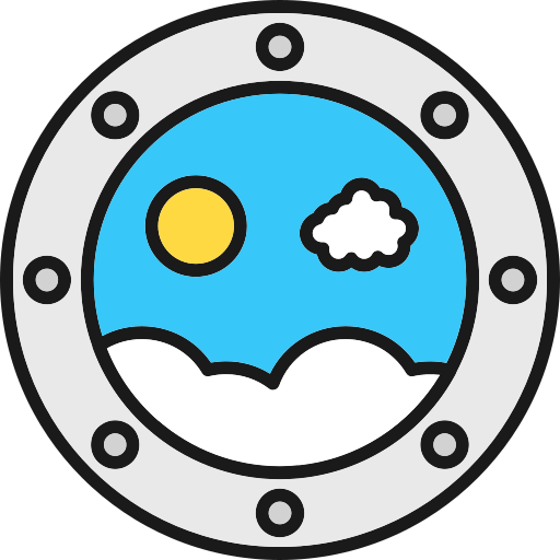 Porthole Generic Outline Color icon