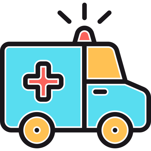 ambulance Generic Color Omission icoon