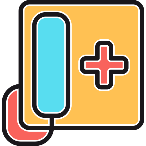 Medical support Generic Color Omission icon