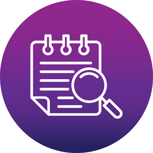 Magnifying glass Generic Flat Gradient icon