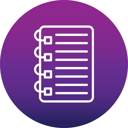 Notes Generic Flat Gradient icon