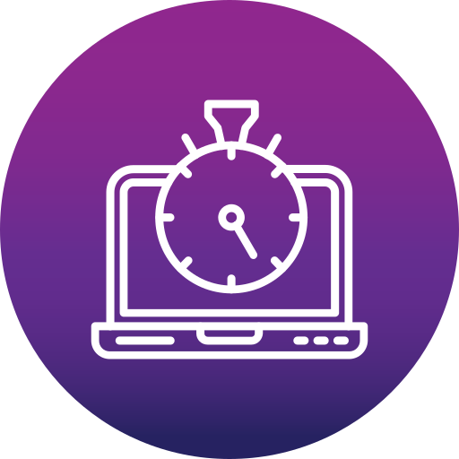 Stopwatch Generic Flat Gradient icon