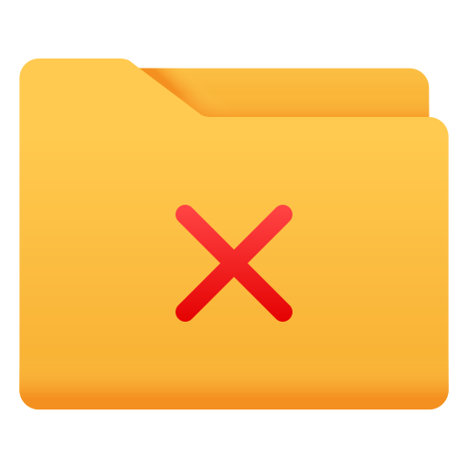 remover archivo Generic Flat Gradient icono