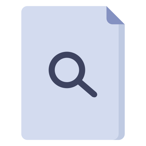 Поиск файла Generic Flat иконка