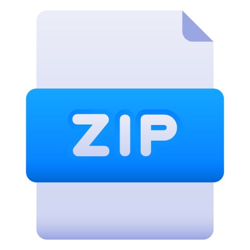 zip-datei Generic Flat Gradient icon