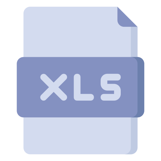 xls-файл Generic Flat иконка