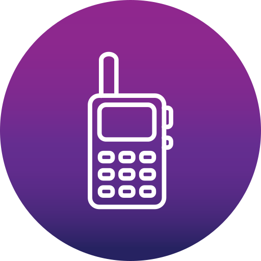 walkie-talkie Generic Flat Gradient icono