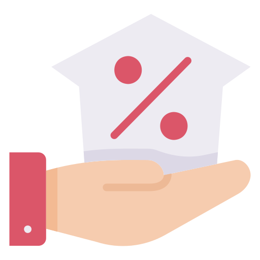 Mortgage Generic Flat icon