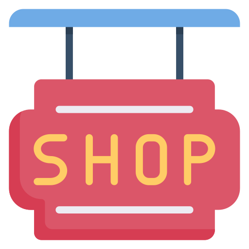 Shop sign Generic Flat icon