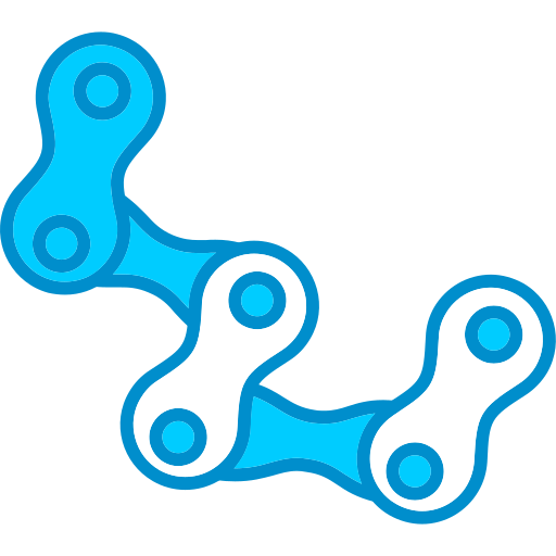鎖 Generic Blue icon