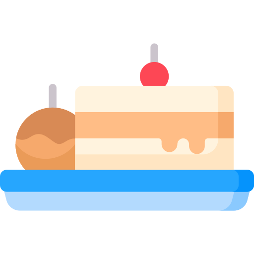 dessert Special Flat Icône