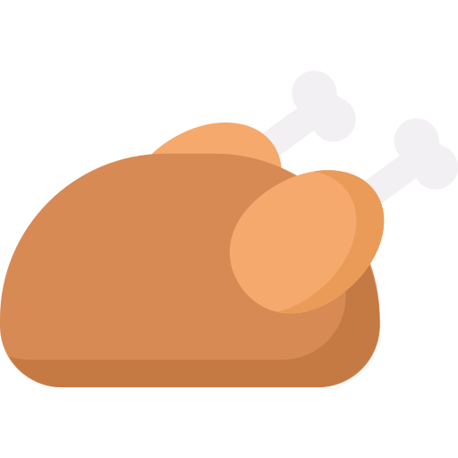 pollo asado Special Flat icono