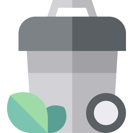 Recycle can Basic Straight Flat icon