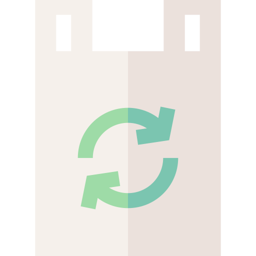 Eco bag Basic Straight Flat icon