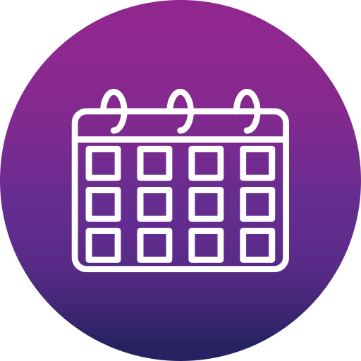 kalender Generic Flat Gradient icon