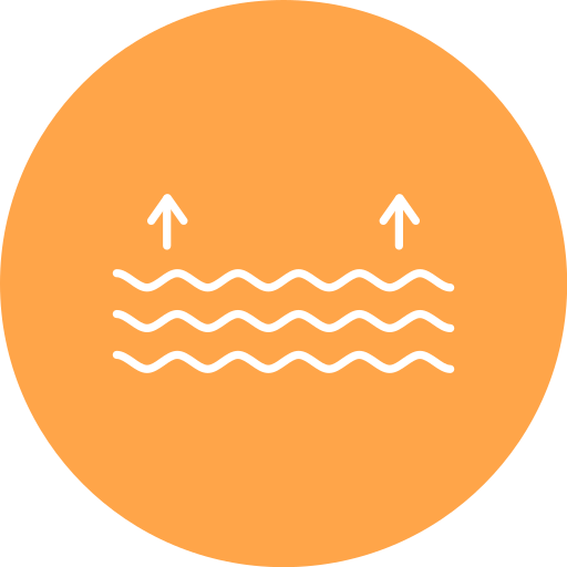 High tide Generic Flat icon