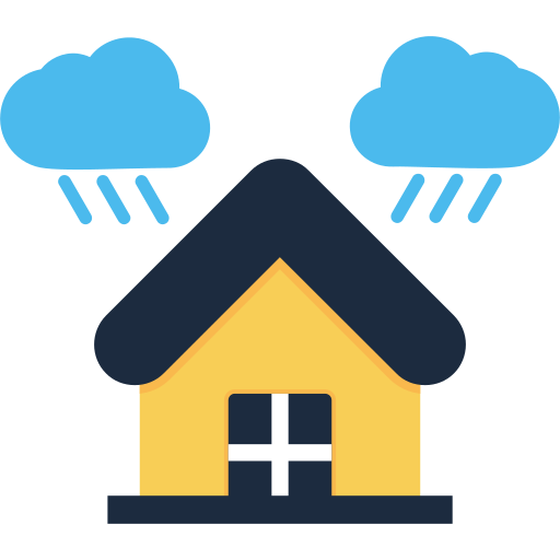 雨 Generic Flat icon