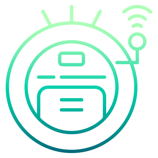 Robot vacuum Generic Gradient icon